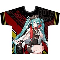 グラフィックシャツ レーシングミク2018 【3L】 グラフィックシャツ レーシングミク2018